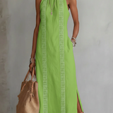 Eszter™ | Modern, mintás midi ruha elegáns megjelenéshez