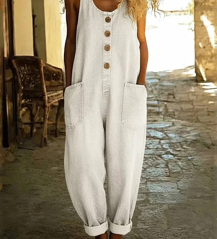 Nóra™ | Vintage farmer overál eleganciával