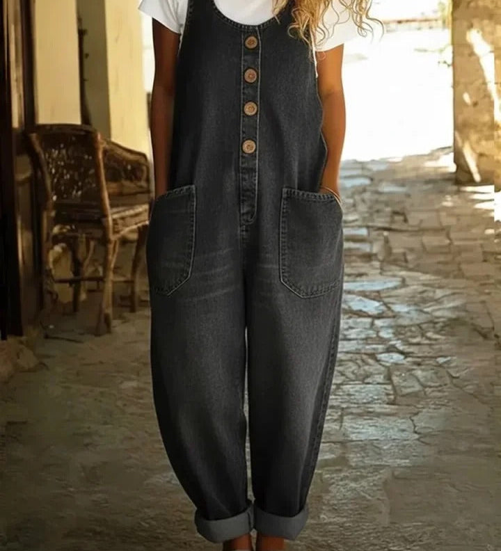 Nóra™ | Vintage farmer overál eleganciával