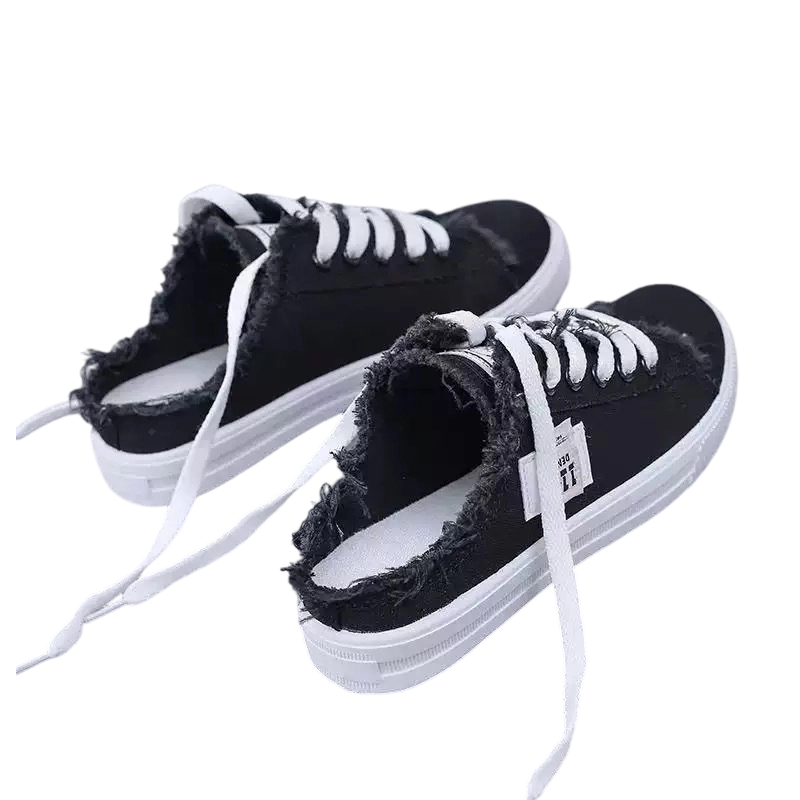Nóra™ | Stílusos farmer műbőr sneakers a nyári napokra