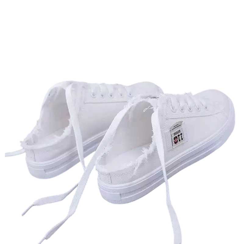 Nóra™ | Stílusos farmer műbőr sneakers a nyári napokra