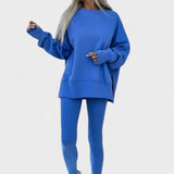 Nóra™ | Elegáns hímzett blúz és szoknya szett